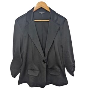 Ingredients Women's Black Blazer Size Large